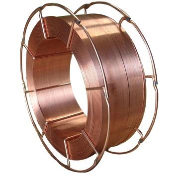 Fábrica china de 0,8 mm 0,6 mm de 1mm 1,2 mm de CO2 de 1,6 mm de aleación de alambre MIG Soldadura soldar el cable de cobre