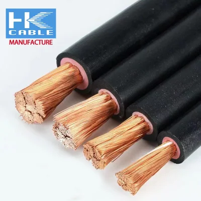 Fabricado en China 35mm 50mm 70mm de caucho de silicona Flexible Cable Eléctrico Cable de calentamiento de la máquina de soldadura