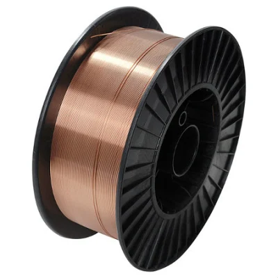 China ER70S-6 de 0,6 mm cable de soldadura de CO2 /0,8 /1mm /1.2mm y 1.6mm disponibles