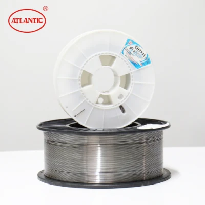 Atlantic OEM ODM Obm Fábrica Precio Mayorista de Alambre de Soldadura de Carburo de Tungsteno de Cobre de 0.8mm CO2 Solder MIG Mag TIG E71t1 Alambre de Soldadura con Núcleo de Flujo