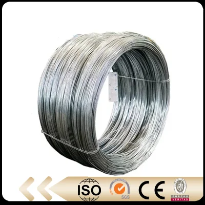 Cable negro/cable negro de gran dureza/cable de hierro/cable de refuerzo/cable redondo liso/cable de clavos Para producción de clavos y mallas en stock