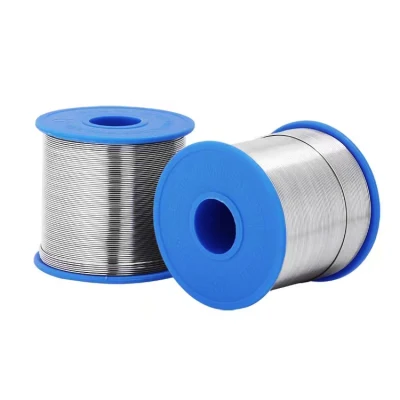  Núcleo de la colofonia Cable de soldadura de componentes electrónicos de Plomo Estaño 50/50 cable de metal de soldadura de temperatura baja (1,0 mm/750g)