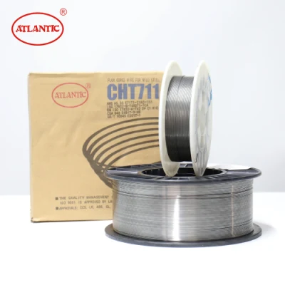 OEM ODM Obm atlántico Precio al por mayor de la fábrica de cobre de carburo de tungsteno de CO2 de 0,8 mm de la soldadura MIG MAG TIG Cable de soldadura E71t1 Cable de soldadura con núcleo fundente