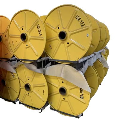  Más fuerte proceso de acero prensado o envío de ida el tambor de cable más pesado, cuerda o alambre de acero, cobre, aluminio y el cable de soldadura