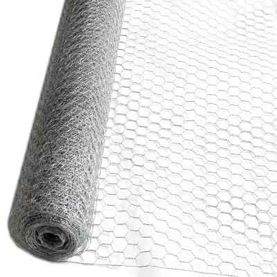 China 60 Avicultura Fabricación de redes PVC alambre material 3cm*1,25 pulgadas Cable galvanizado recubierto de PVC hexagonal 0,23mm malla de alambre galvanizado