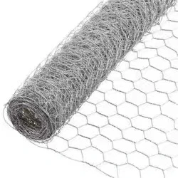 China 60 Avicultura Fabricación de redes PVC alambre material 3cm*1,25 pulgadas Cable galvanizado recubierto de PVC hexagonal 0,23mm malla de alambre galvanizado
