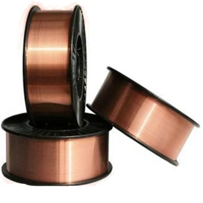 Material de soldadura soldadura soldadura MAG Metal Materialsbest ER70S-6/ Er50-6 coteja los materiales de construcción 5kg Gas-Shielded Opción superior
