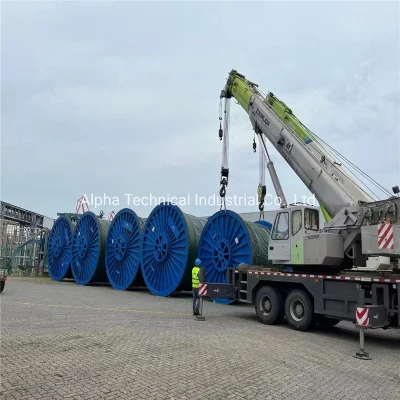 Mecanizados semi tambores adecuado para el dibujo, varada y acumulación de cable y todos los tipos de cable