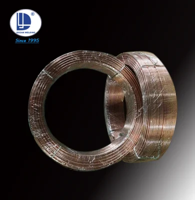 El argón fábrica em12K EL12 Cable de soldadura por arco sumergido
