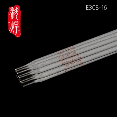 Varilla de soldadura A102 Electrodo de acero inoxidable E308-16 2.0/2.5/3.2/4.0mm Fabricante E304 Exportación OEM Material de rutilo.
