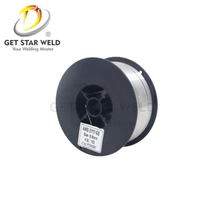  Consiga soldadura de estrella AWS E71t-GS/E71t-11 con cable de flujo autoblindado MIG CO2 Precio del alambre de soldadura