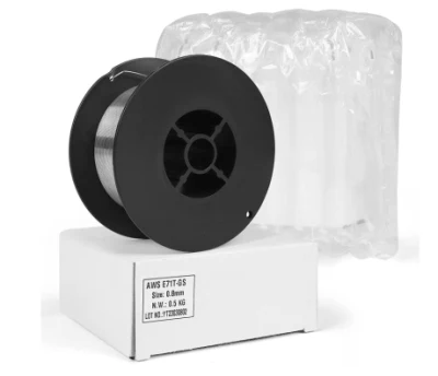 Suministro de fábrica directamente AWS A5.22 E308lt de acero inoxidable con núcleo fundente1-1 de soldar el cable de 1kg el carrete E316LT1-1