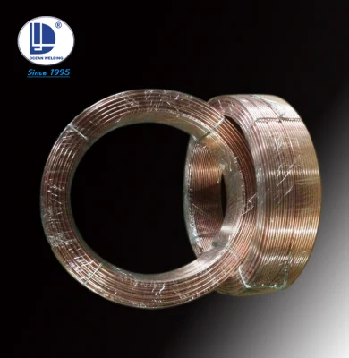 El argón fábrica em12K EL12 Cable de soldadura por arco sumergido