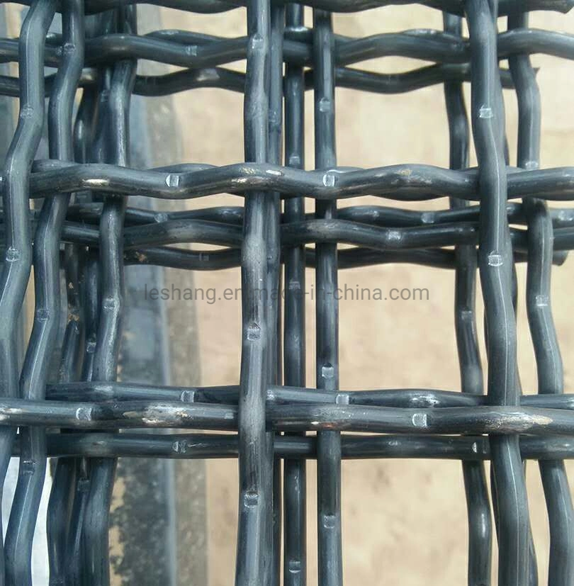 Galvanized/Stainless Steel Crimped Wire Mesh for Viberating Crusher Screen