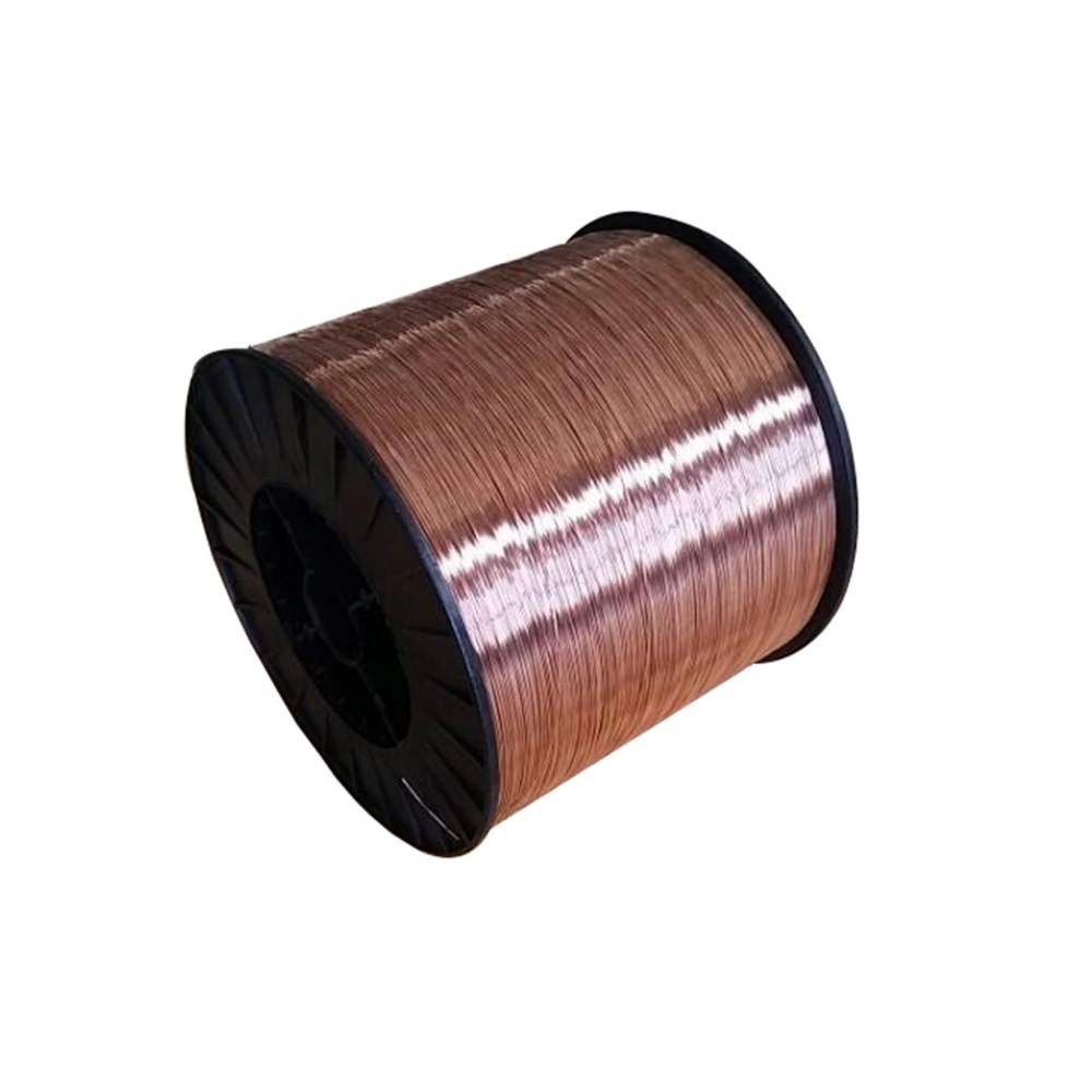 0.6/0.7/0.8mm Copper Coated Mild Steel Welding Wire for Coil Nail