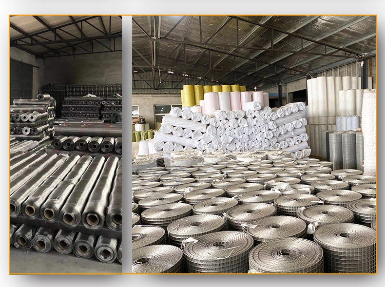 Small Gauge Welded Plant Galvanized Stainless Steel Flux Cored Welded Wire Mesh