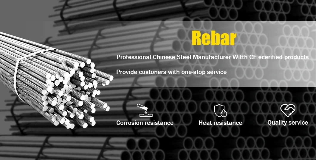 Large Stock Deformed Rebar 10mm 12mm Steel Bar Rod Rebar