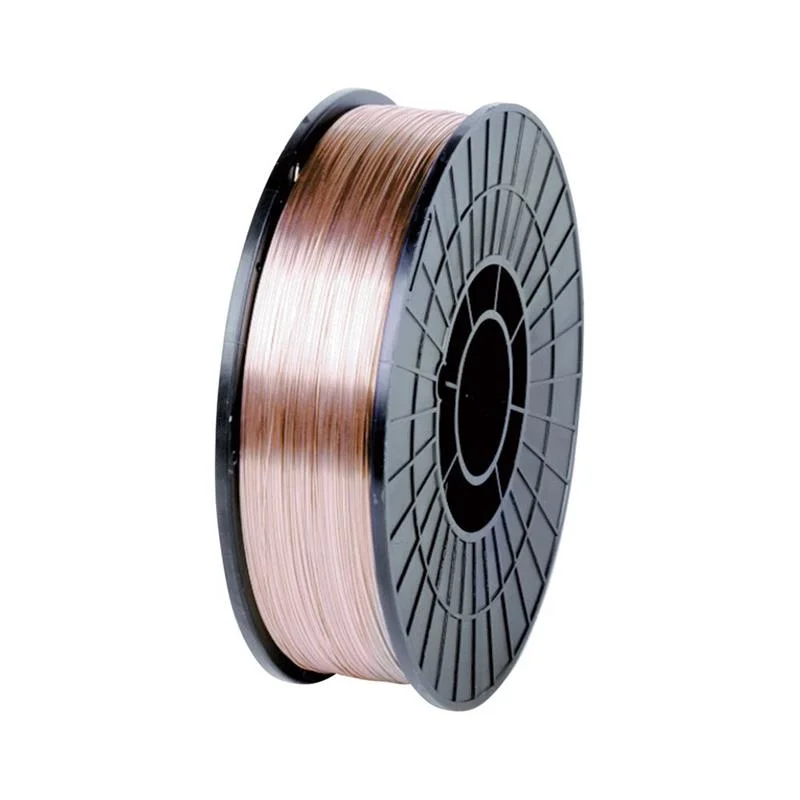 Mild Steel Copper Coated Welding Wire Gas Shield Solid MIG Wire