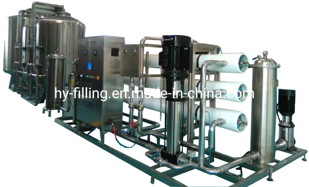 Stainless Steel 304/316 Atmospheric Pressure Hy-Filling Glass Bottle Liquid Water Filling Machine