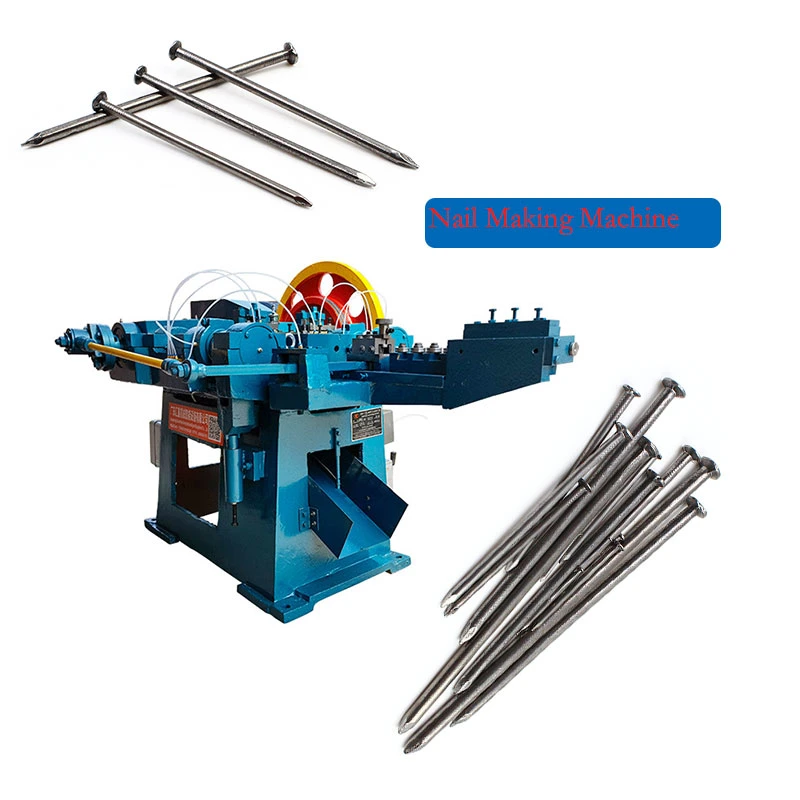 Special Efficiency Bf94-4c Steel Iron Carbon Wire Roofing Coil Double Dual Duplex Heads Nails Making Machine with High Quality