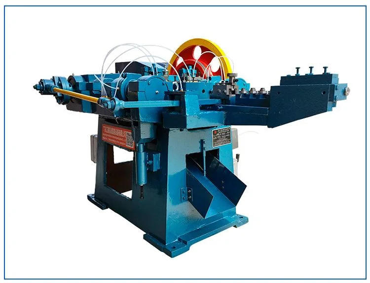 Special Efficiency Bf94-4c Steel Iron Carbon Wire Roofing Coil Double Dual Duplex Heads Nails Making Machine with High Quality