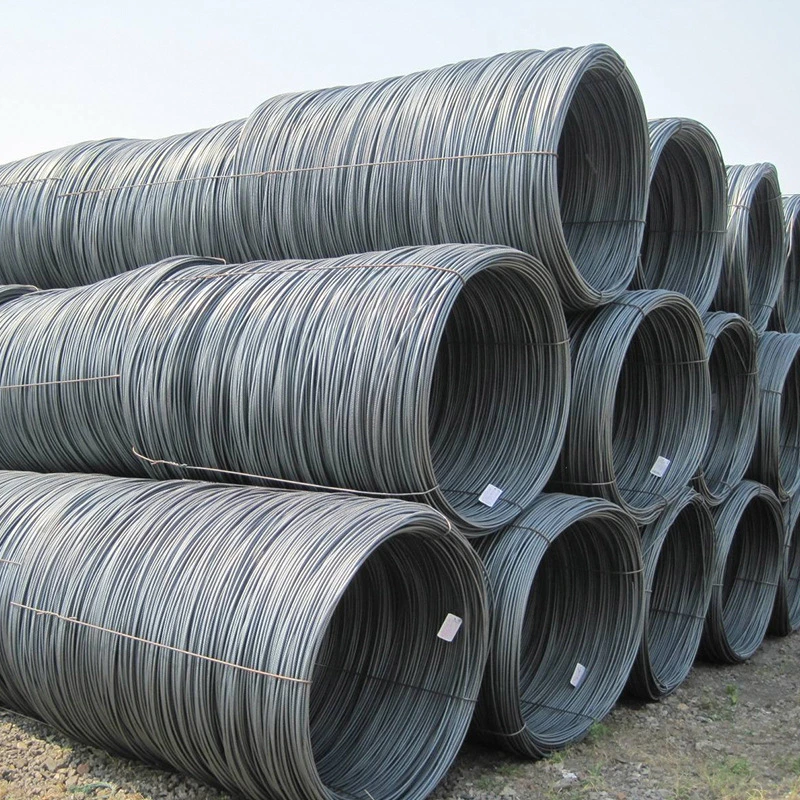 6mm 8mm 10mm 12mm Reinforcement Deformed Iron Rebar / Deformed Steel Bar Reinforcing Wire Rod