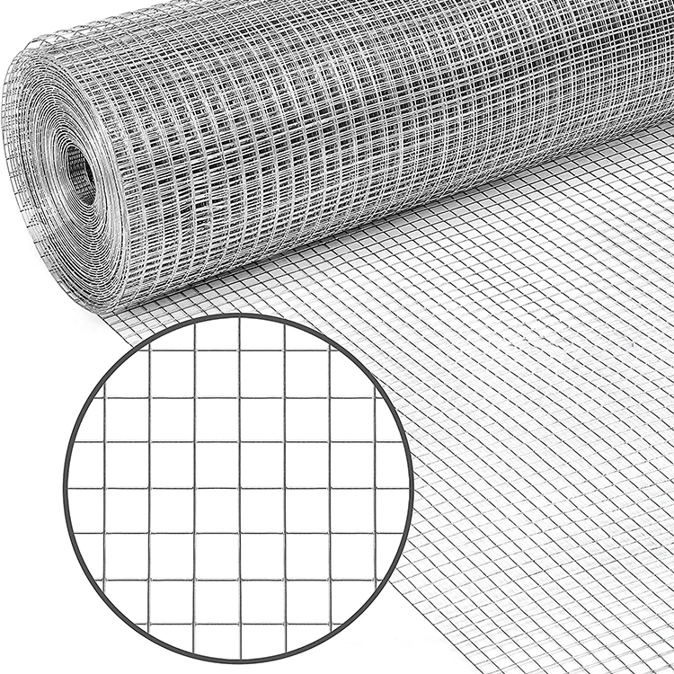 Small Gauge Welded Plant Galvanized Stainless Steel Flux Cored Welded Wire Mesh