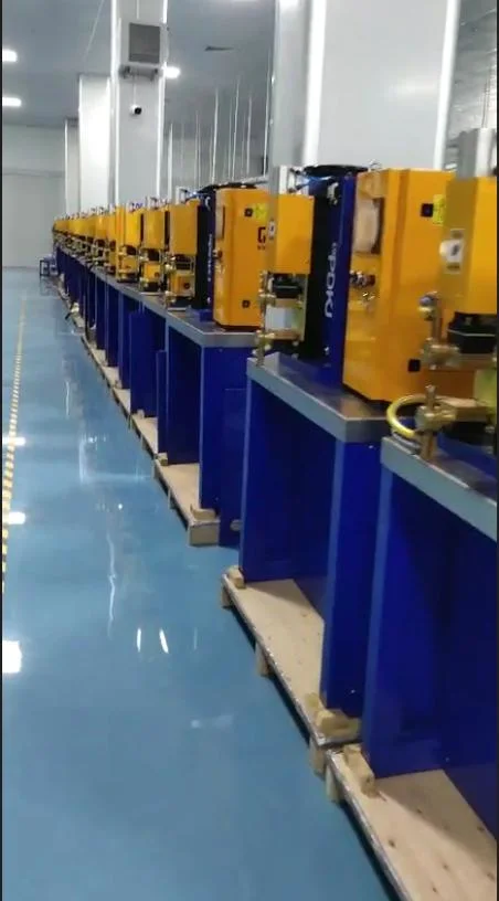 Resistance Spot Welding Machine to Weld Copper Switch Wire