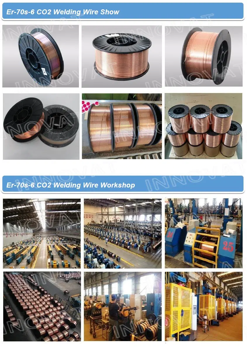 Er-70s-6 CO2 Copper Welding Wire/0.6mm 0.8mm 0.9mm 1mm 1.2mm CO2 Welding Wire Copper Welding Wire