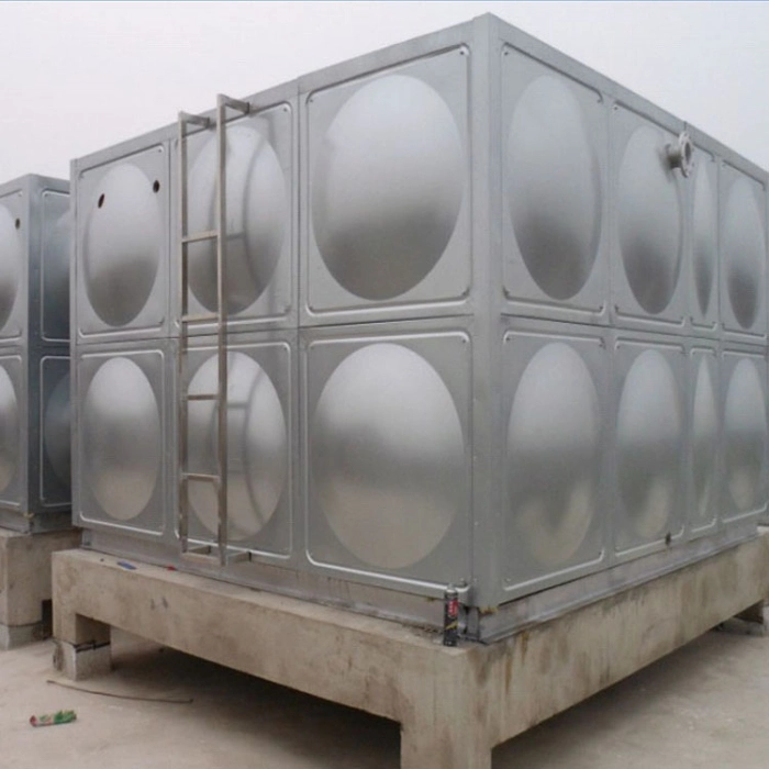 Ss Drinking Water Storage Tank, Modular Sectional Square Rectangular Stainless Steel 304 316 Water Tank Food Grade