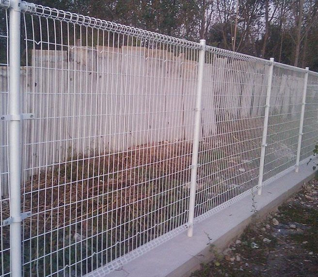 Yeeda 8 FT Welded Wire Fencing China Wholesalers 6X6 Welded Wire Mesh 48 X 2 X 2200 mm Column Dimensions Double Loop Roll Top Fencing