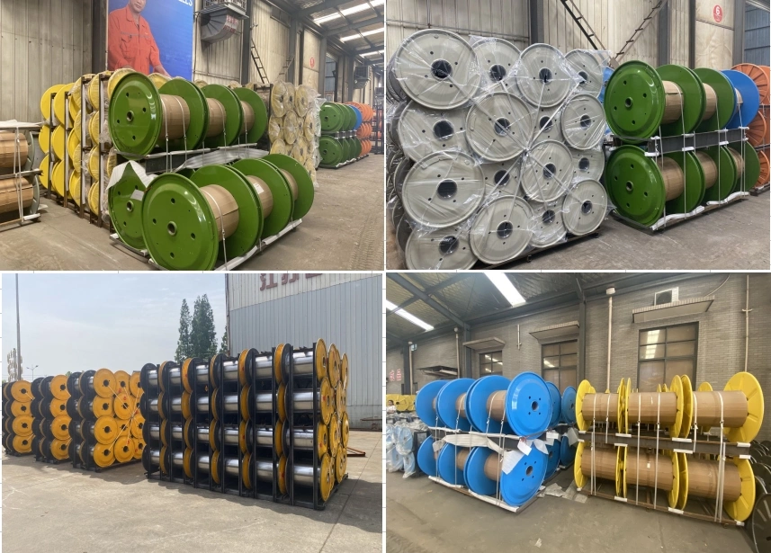 Single or Double Flange Single &amp; Double Wall Pressed Steel Reels