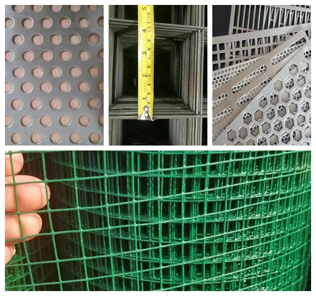 Welded Customized Green PVC 1/4 Inch Steel Wire Mesh for Farm Fence