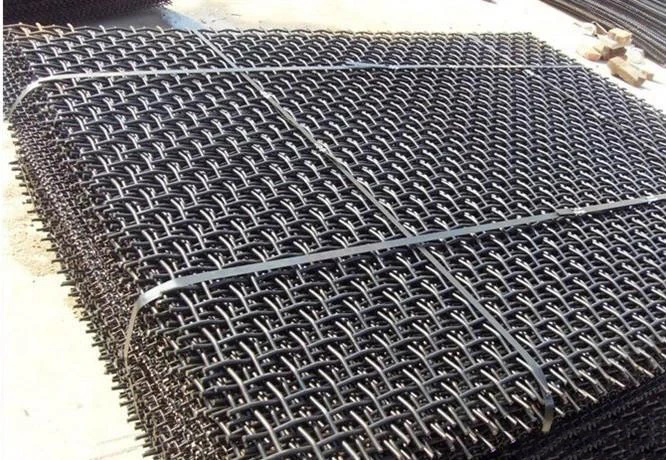 Galvanized/Stainless Steel Crimped Wire Mesh for Viberating Crusher Screen