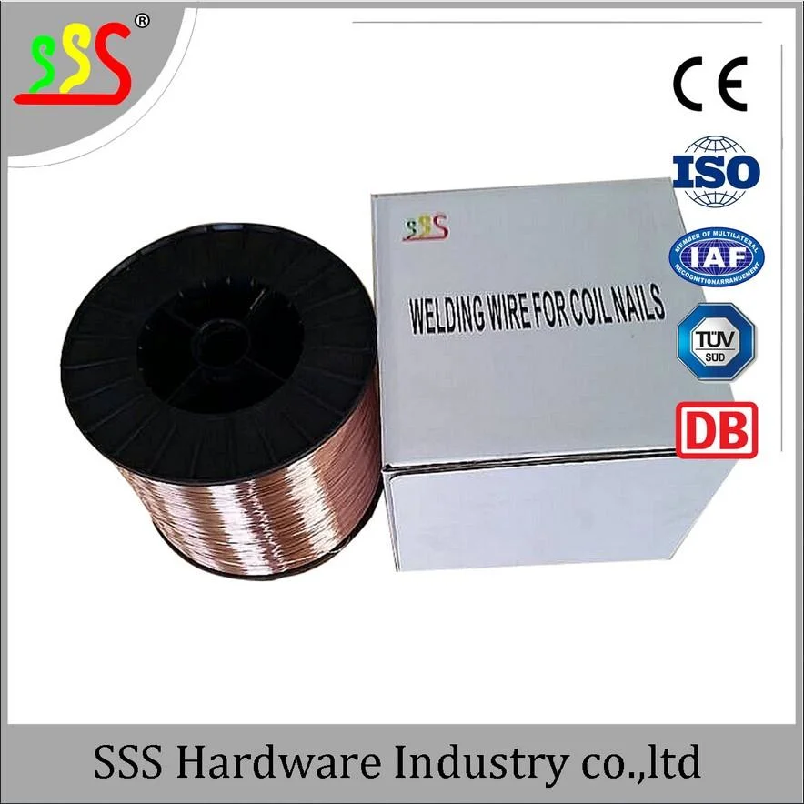 0.6/0.7/0.8mm Welding Wire for Coil Nails