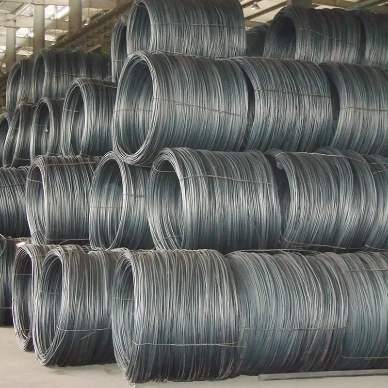 Hard Drawn Low Carbon Steel Rod Swch8a Phosphated Coated Cold Forging Fastener Steel Wire