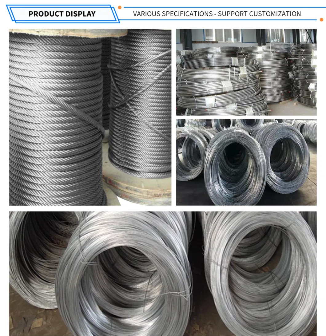 Cold Drawn Steel Welding Round Wire Metal MIG 201 301 304 304L 316 316L Stainless Steel Ss Coil Wire Rod