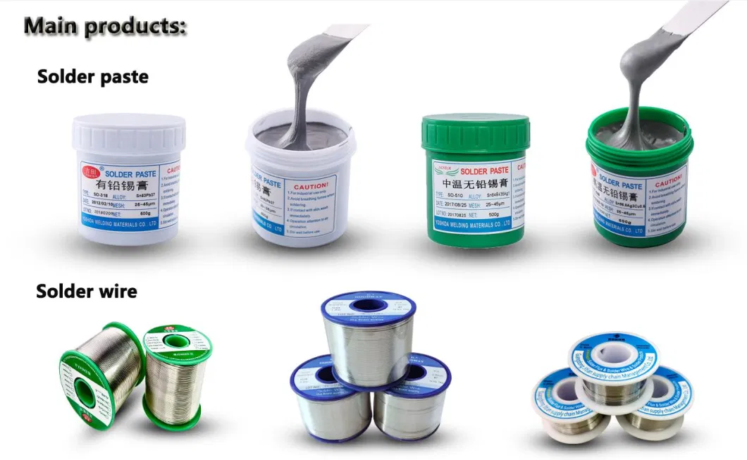 Sn63pb37 Water-Soluble Solder Paste SMT Patch Welding Material Manufacturer