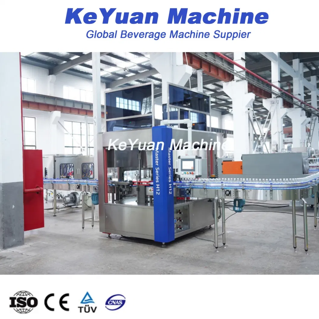 Keyuan Fully Automatic 4000bph Stainless Steel Glass Bottle Beer Filling Machine Bottling Line Equipment Price