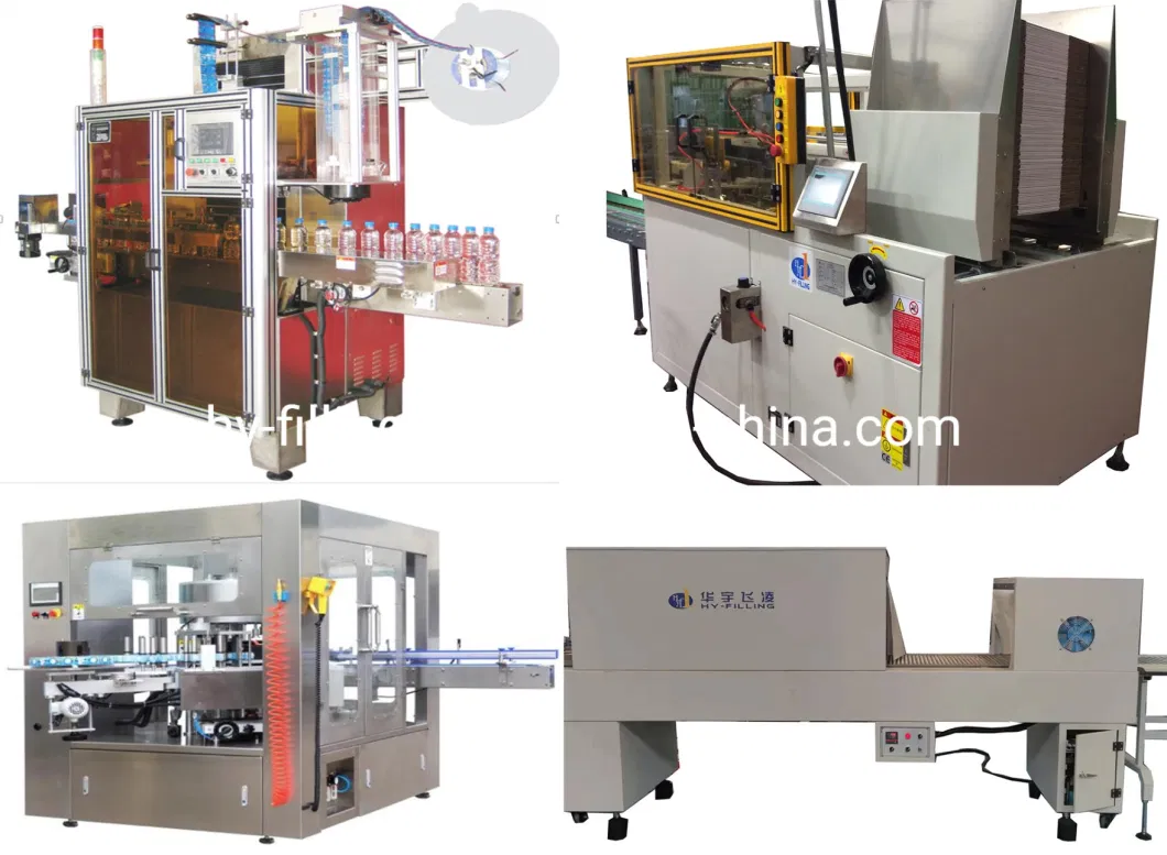 Stainless Steel 304/316 Atmospheric Pressure Hy-Filling Glass Bottle Liquid Water Filling Machine