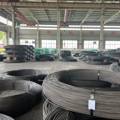 Cina fornitore alta tensione di carbonio 5.5mm 6.5mm 8mm laminato a caldo Vergella in acciaio a basso tenore di carbonio