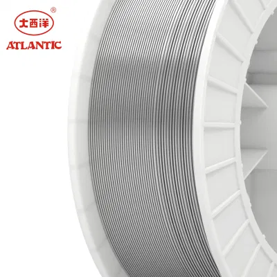  Fili di saldatura a filo con fili metallici in acciaio inox ER308 SS per saldatura atlantica Vendita all′ingrosso di fili per saldatura MIG filo metallico flussato 1.6mm per saldatura CO2 Filo