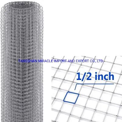 Prezzo di fabbrica 8 Gauge zincate 2 X 2 1.8m saldate Mesh di fili per fence