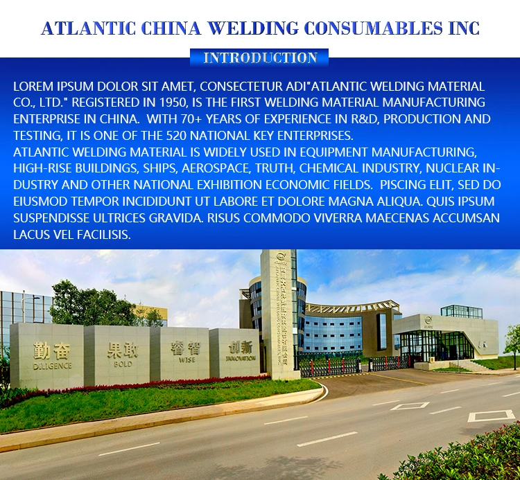 Atlantic 75 Yers CO2 Gas Welding CE/ABS/JIS/Hakc/Cwb/BV/CCS/Dnv-Gl/Lr/Nk/Kr Certificate Er70s-6 Er70s-3 Sg2 3si1 MIG Welding Wire for Shielded