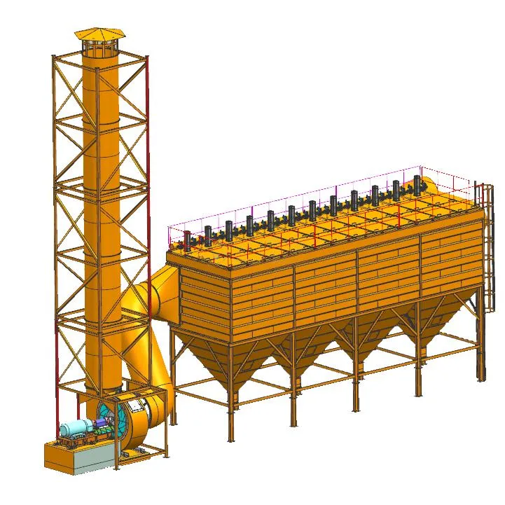 Quick Installation Polyester Filter Core Round Type Pulse Air-Jet Cleaning