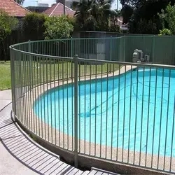 No Rusty Aluminum Fence for Swimming Pool Fence Panel