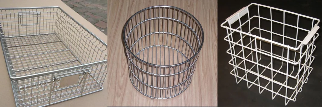 Galvanized/SUS304/SUS316 Stainless Steel Welded Wire Mesh for Wire Mesh Basket