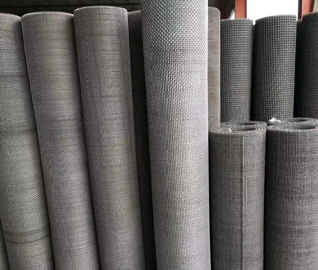 Galvanized/Stainless Steel Crimped Wire Mesh for Viberating Crusher Screen