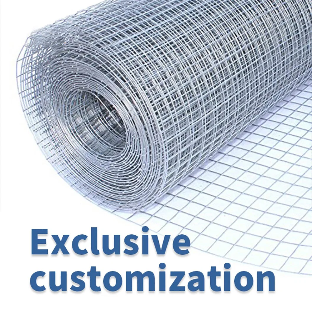 Low Carbon Steel Wire Q195 Square Hole Electro Hot Dipped Galvanized Welded Wire Mesh Steel Fence Welding Wire Fencing