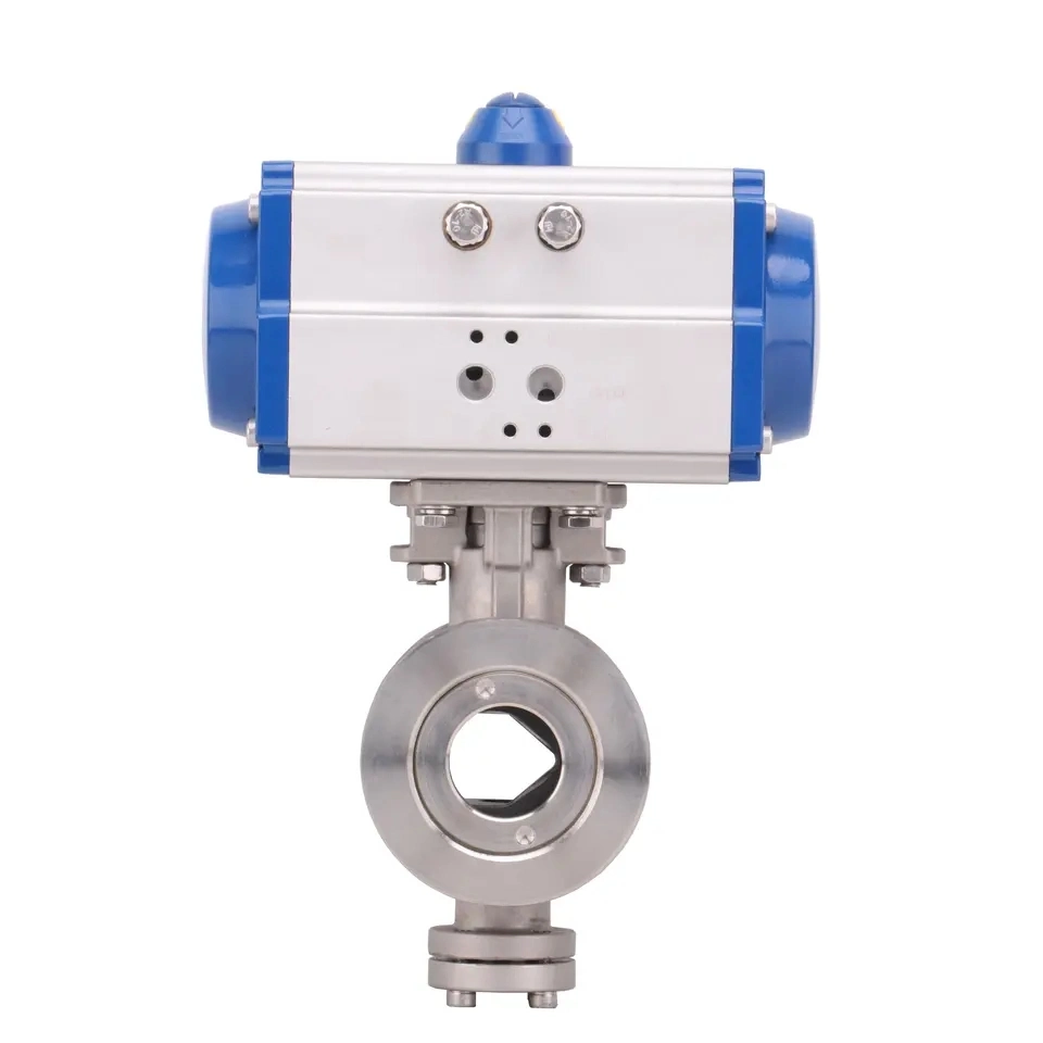 Eve3000 Intelligent Valve V-Shaped Valve Core Design Has Good Equal Percentage Flow Curve